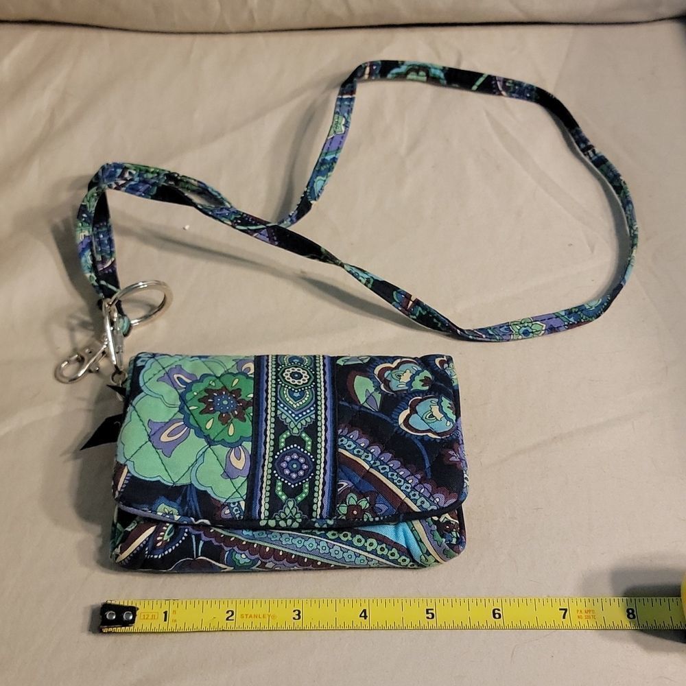 Very Bradley wallet with strap - Picture 2 of 7